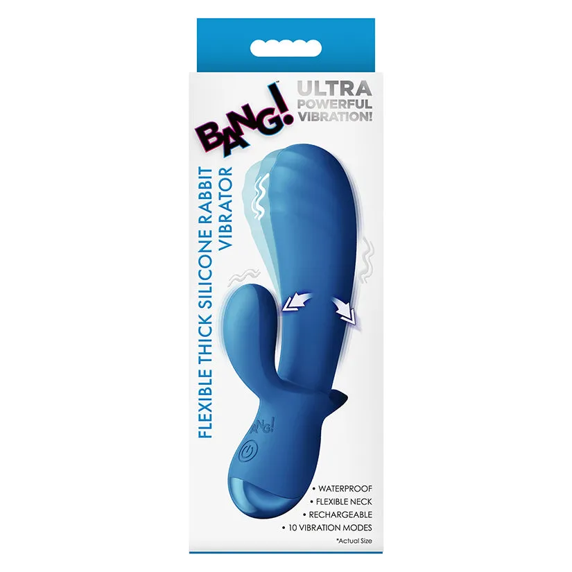 Bang! Thick Silicone Rabbit Vibrator