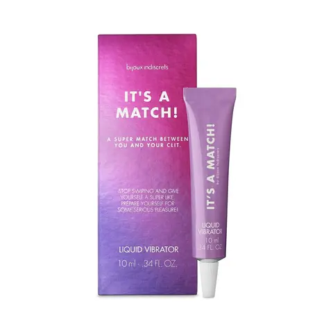 Bijoux Indiscrets Clitherapy It's a Match! Liquid Vibrator Tingling Serum 0.34 oz.
