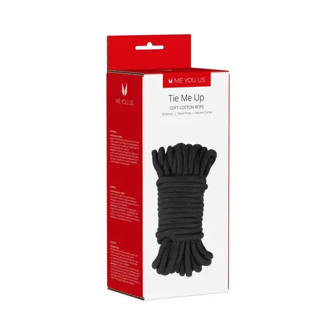Me You Us Tie Me Up Rope 10m in Black