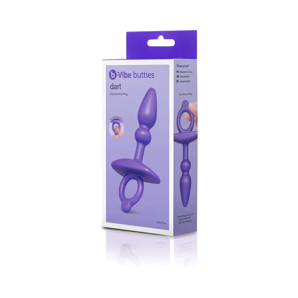 b-Vibe Butties Dart Silicone Anal Plug