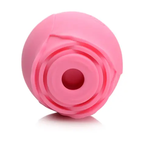 Bloomgasm 10X Wild Rose Silicone Suction Clit Stimulator in Pink