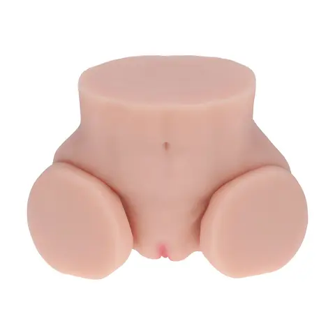 Xkin Bodyforms Mia Hart Dual Entry Vibrating Masturbator Beige