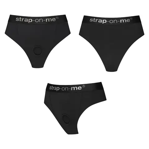 Strap-On-Me Harness Lingerie Idole Black M
