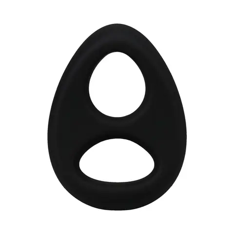 Rock Solid The Code Silicone C-Ring with Bandana Black