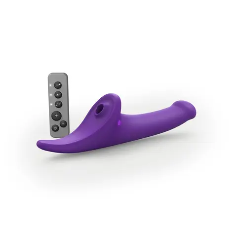 Strap-On-Me Multi Orgasm Dildo Medium in Purple