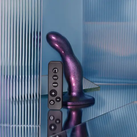Strap-On-Me Fingering & Vibrating Dildo M in Purple