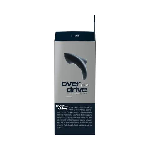VeDO Overdrive+ Rechargeable Vibrating Ring - Just Black