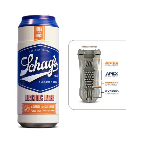 Schag's Luscious Lager Self-Lubricating Stroker Frosted
