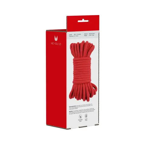 Me You Us Tie Me Up Rope 10m in Red