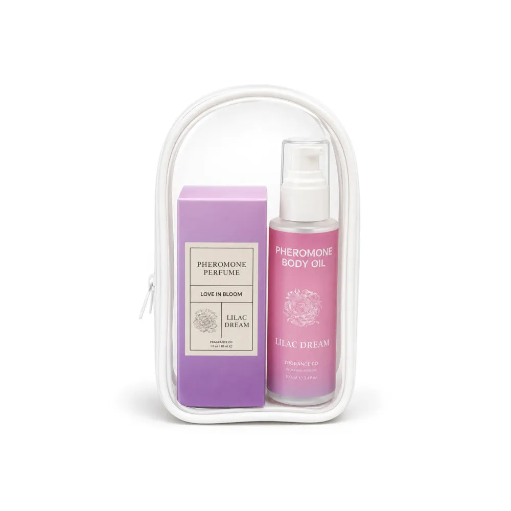 Eye of Love Bloom Lilac Dream Pheromone Parfum and Body Oil Gift Set