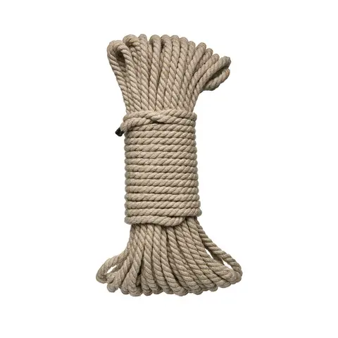 Merci Bind & Tie 6mm Hemp Bondage Rope 50 ' Natural