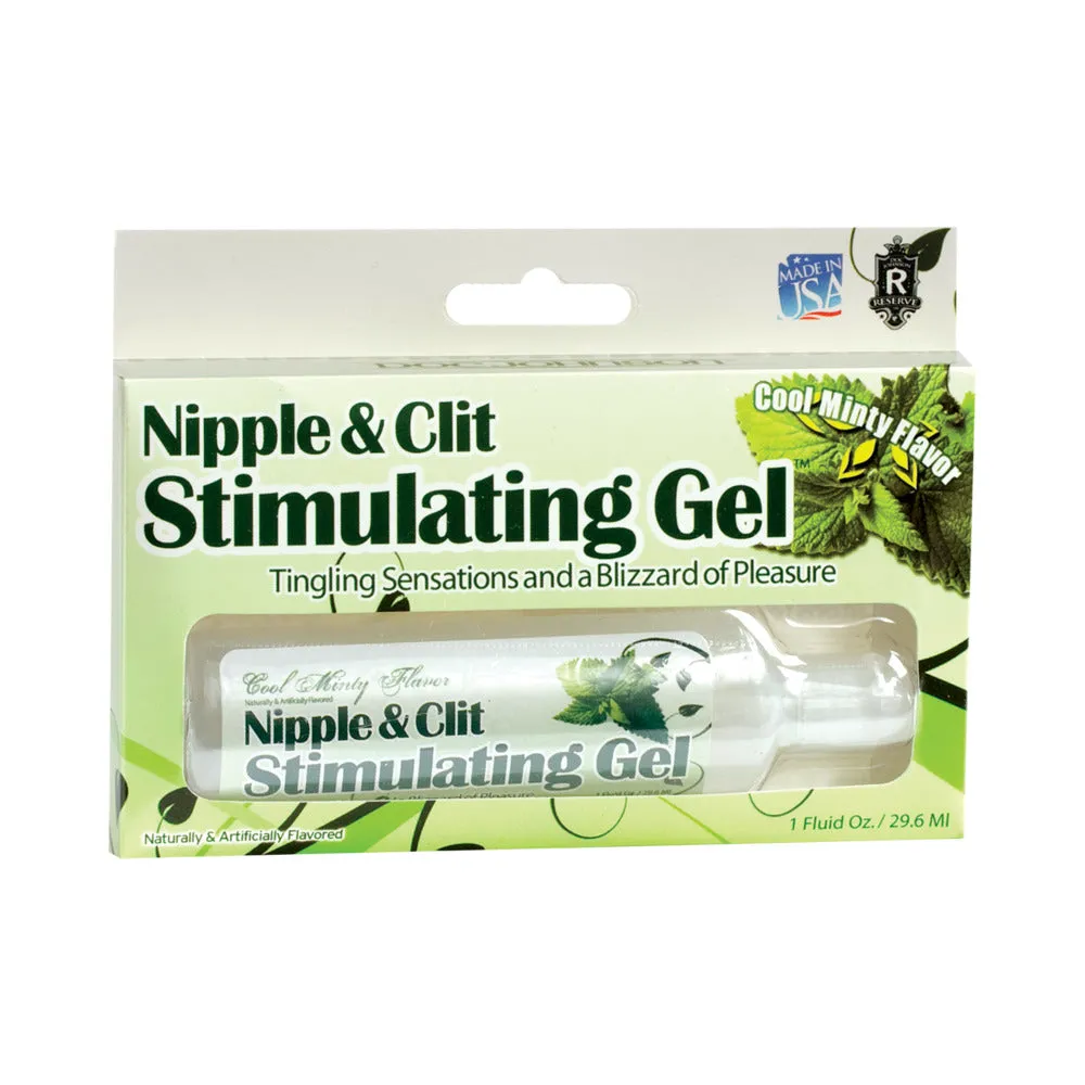 Nipple & Clit Stimulating Gel 1oz (Mint)