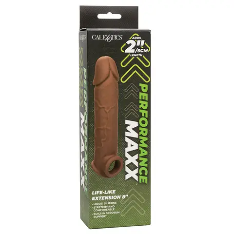 Performance Maxx Life Like Extension 8 in. in Brown