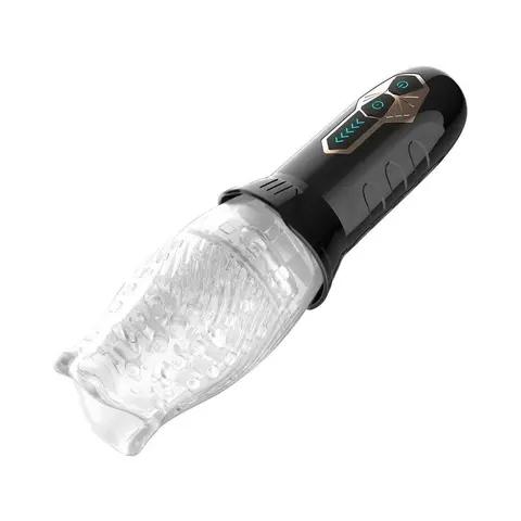 Adam & Eve Adam's Gawk Gawk Rotating & Vibrating Masturbator
