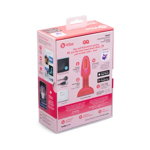 b-Vibe Smart Rimming Petite App-Controlled Rotating and Vibrating Butt Plug