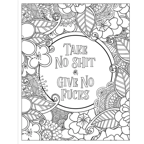 F*cking Fantastic: A Colossal Kick-Ass Coloring Book