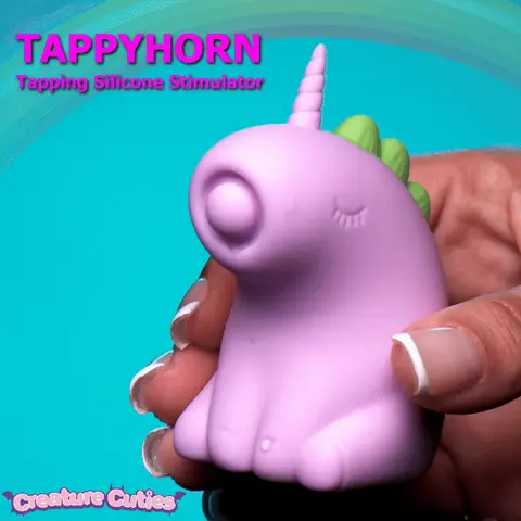 Creature Cuties Tappyhorn Tapping Silicone Stimulator
