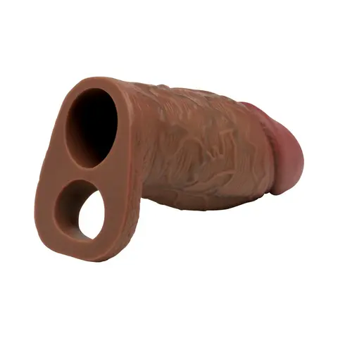 JOCK Silicone Penis Extension Sleeve in Dark