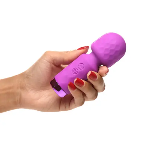 BANG! 10X Mini Silicone Wand in Purple