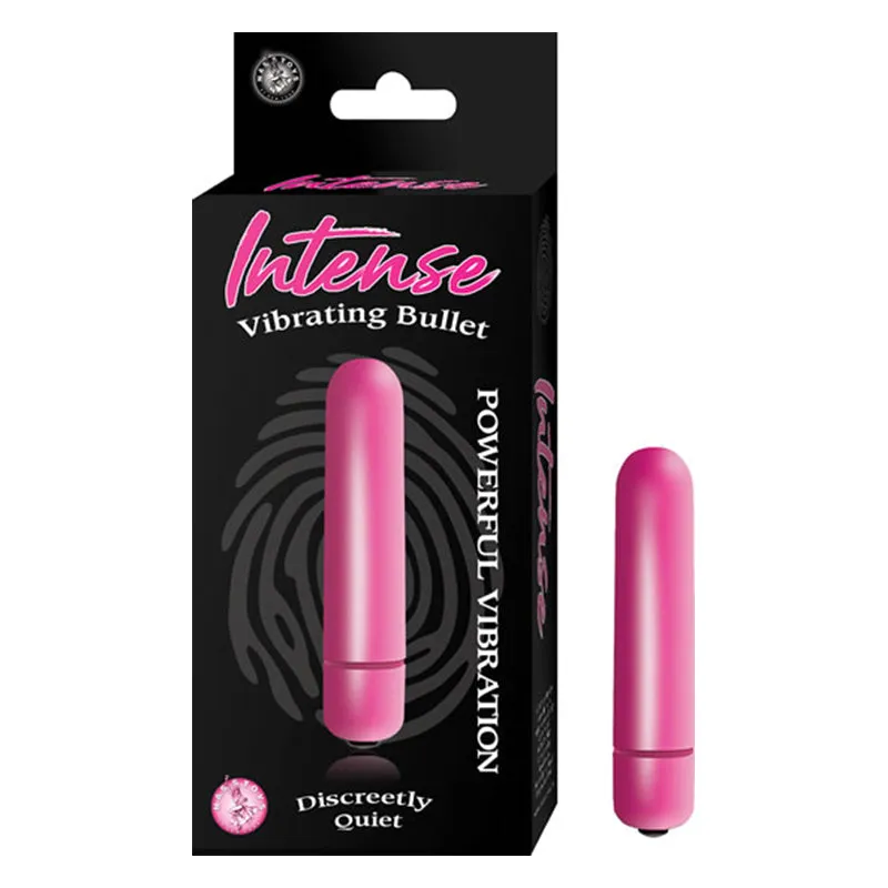 Intense Vibrating Bullet in Pink