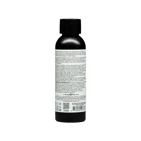 Earthly Body Hemp Seed CBD Relaxing Massage and Body Oil Isle of You 2 oz.
