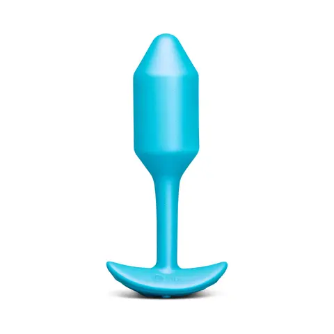 b-Vibe Smart Snug Plug 2 Medium Weighted & Vibrating App-Controlled Silicone Butt Plug