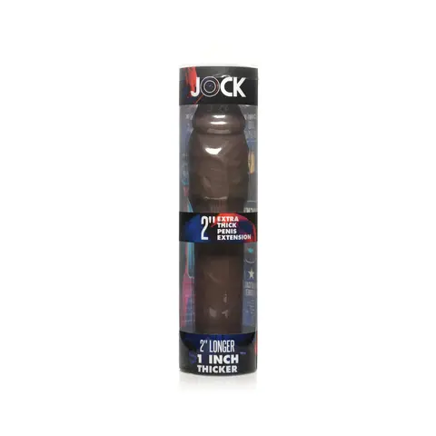 Jock Extra Thick Penis Extension Sleeve 2 in. in Dark
