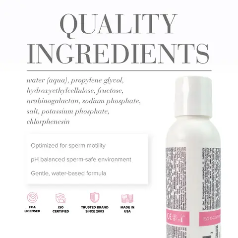 JO Actively Trying Paraben-Free Water-Based Lubricant 4 oz.