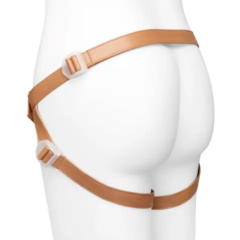 Together Tones NudeFit FlexCurv Strap-On Harness Medium