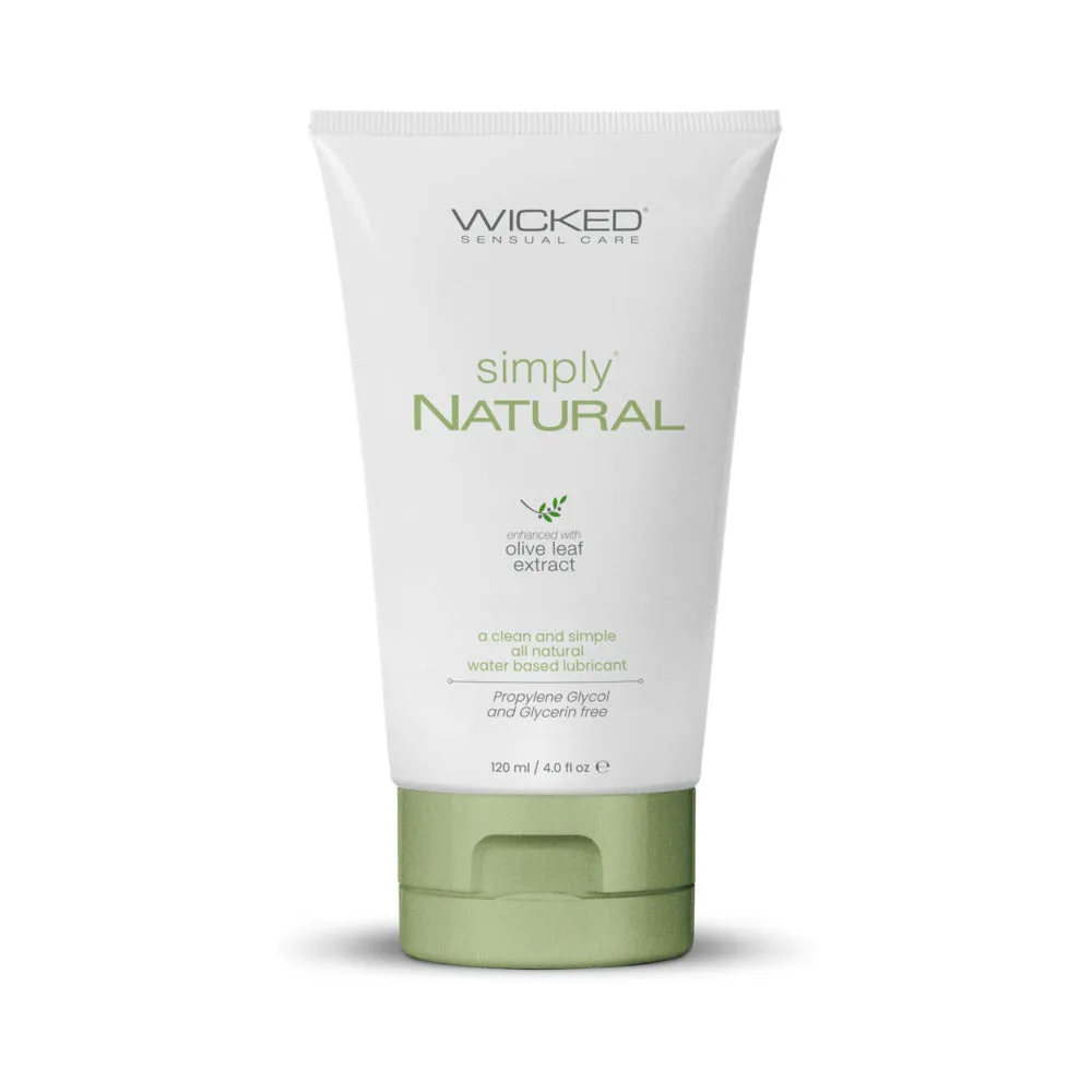Wicked Simply Natural Aqua Enhanced with Olive Leaf Extract 4oz
