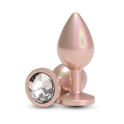 Rear Assets Plug Iridescent Champagne/Clear Medium