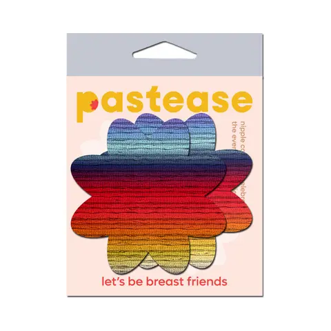 Pastease Retro Horizon Color Petal Breast Pasties