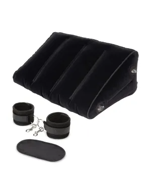 inflatable position wedge with detachable cuffs