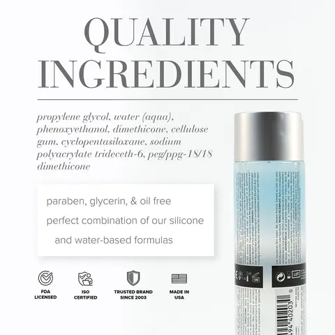 JO Classic Hybrid Lubricant 8 oz.