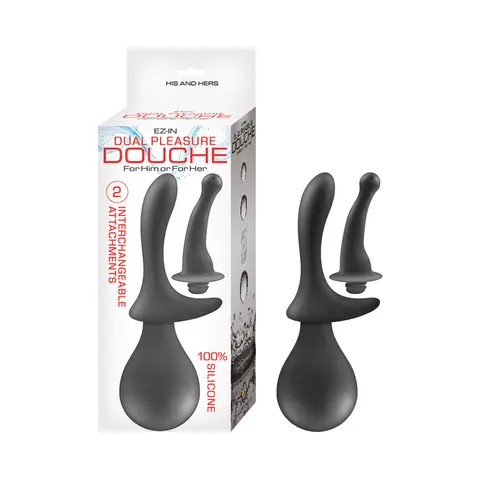 EZ-IN Dual Pleasure Douche Black