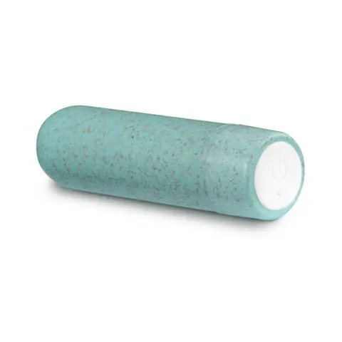 Gaia Eco Rechargeable Bullet Vibrator in Aqua