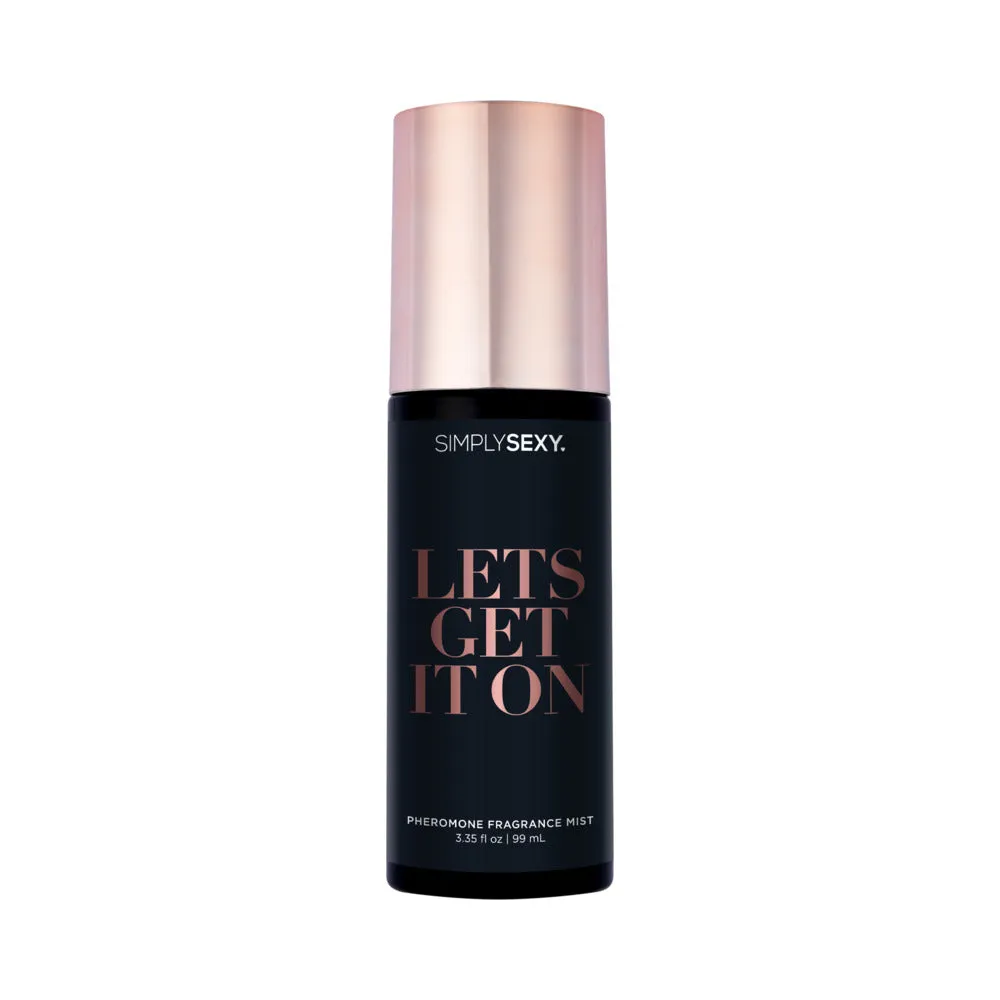 Simply Sexy Pheromone Body Mist Let's Get It On 3.35 oz.