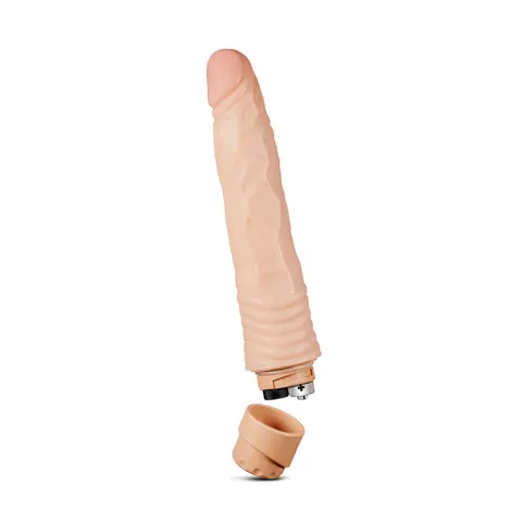 Dr. Skin Cock Vibe 2 Realistic 9 in. Vibrating Dildo Beige