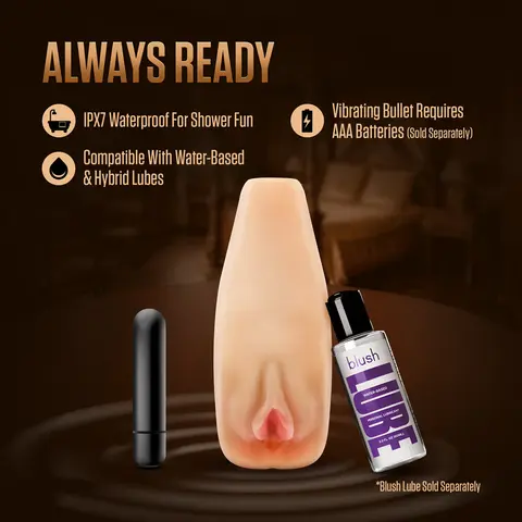 EnLust Sabrina Male Masturbator with Bullet Vibrator