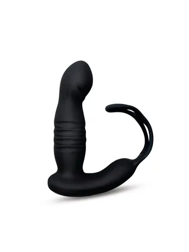 vibrating & thrusting remote control prostate plug
