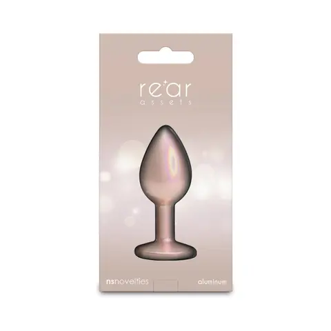 Rear Assets Plug Iridescent Champagne/Clear Small