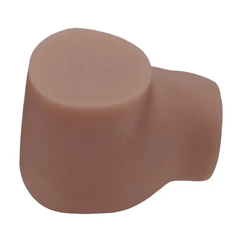 Xkin Bodyforms Layla Love Dual Entry Vibrating Masturbator Brown