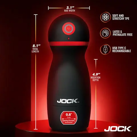 JOCK Advanced Sucking & Vibrating Masturbator