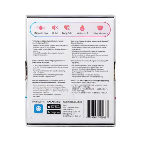 Lovense Ferri Bluetooth Remote-Controlled Panty Vibrator