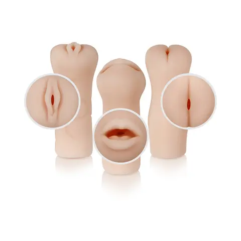 Selopa Party Pack 3-Piece Stroker Pack in Light