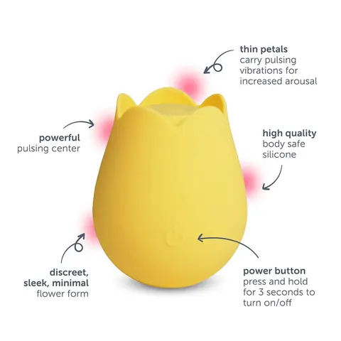 plusOne® Rose Toy Arouser