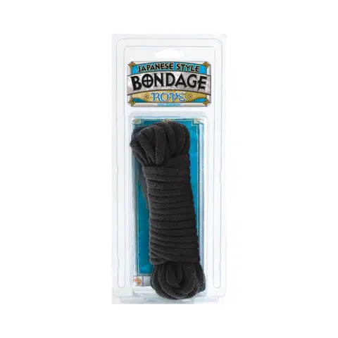 Bondage Rope Cotton in Black