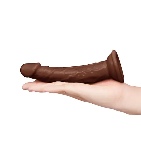 Together Tones 6.75 in. Realistic Dildo in Dark