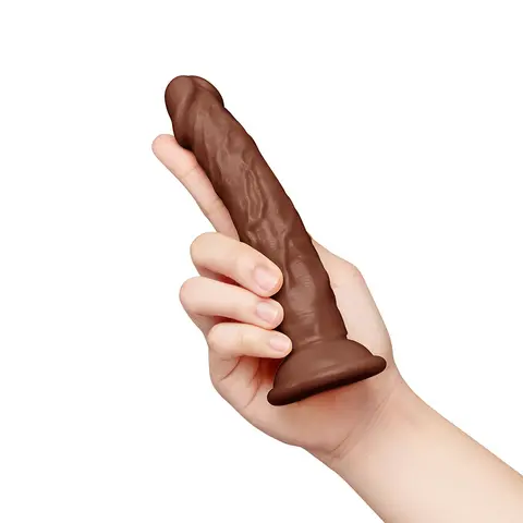 Together Tones 6.75 in. Realistic Dildo in Dark