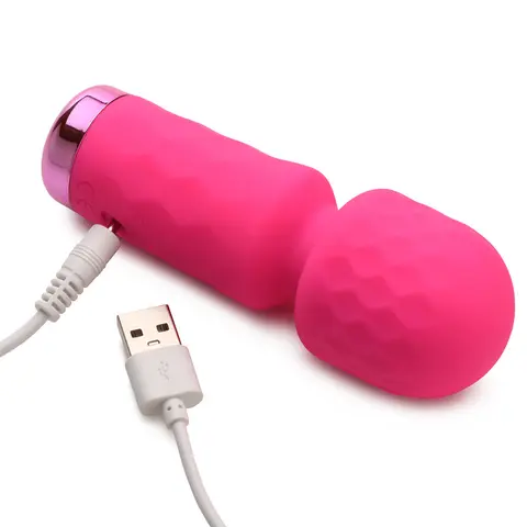 BANG! 10X Mini Silicone Wand in Pink
